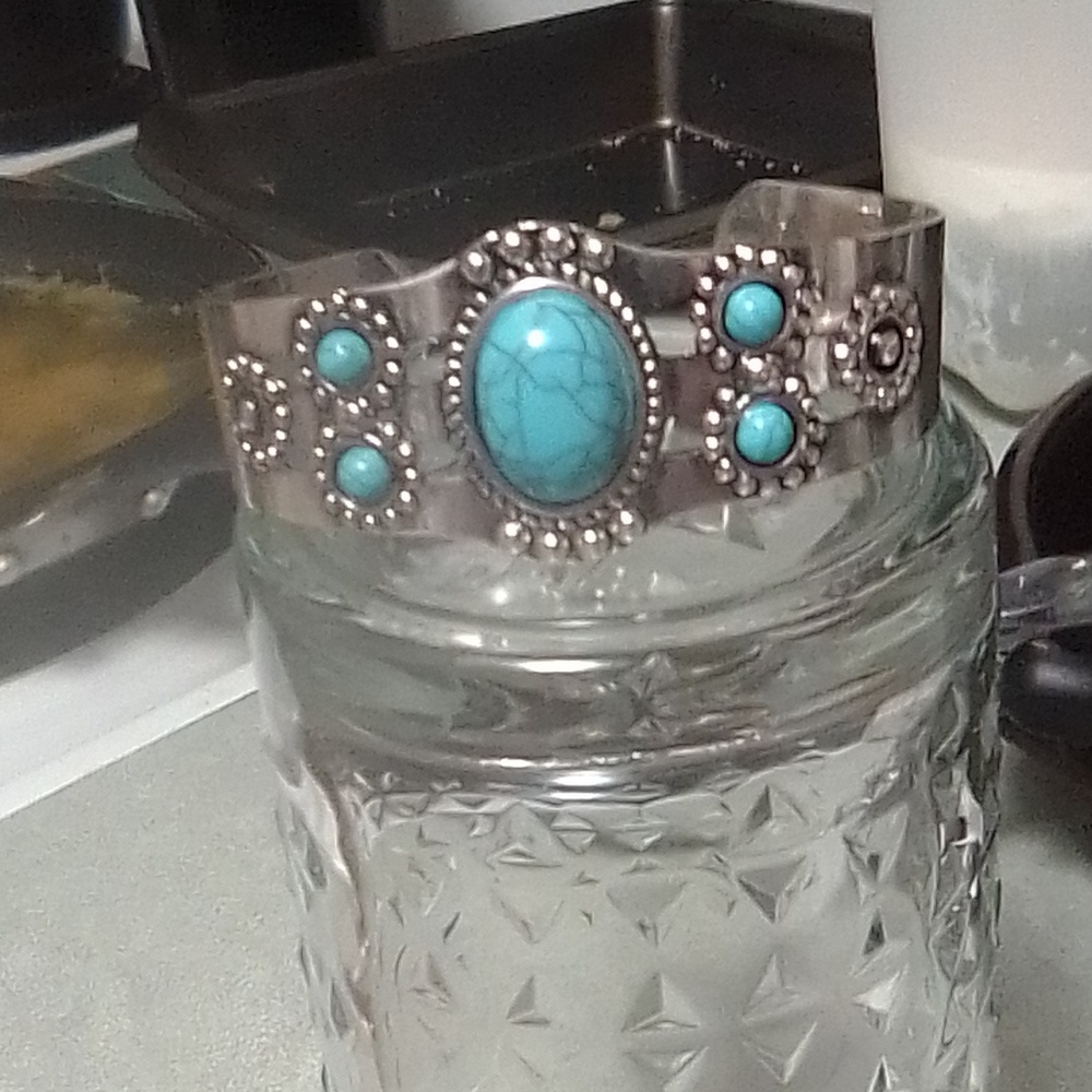 Stainless Steel Cuff Bracelet.